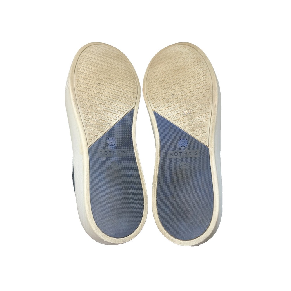 Rothy's The Original‎ Slip On Sneaker Flats Women's 7.5 Loafers Classic Nautical - Picture 8 of 9